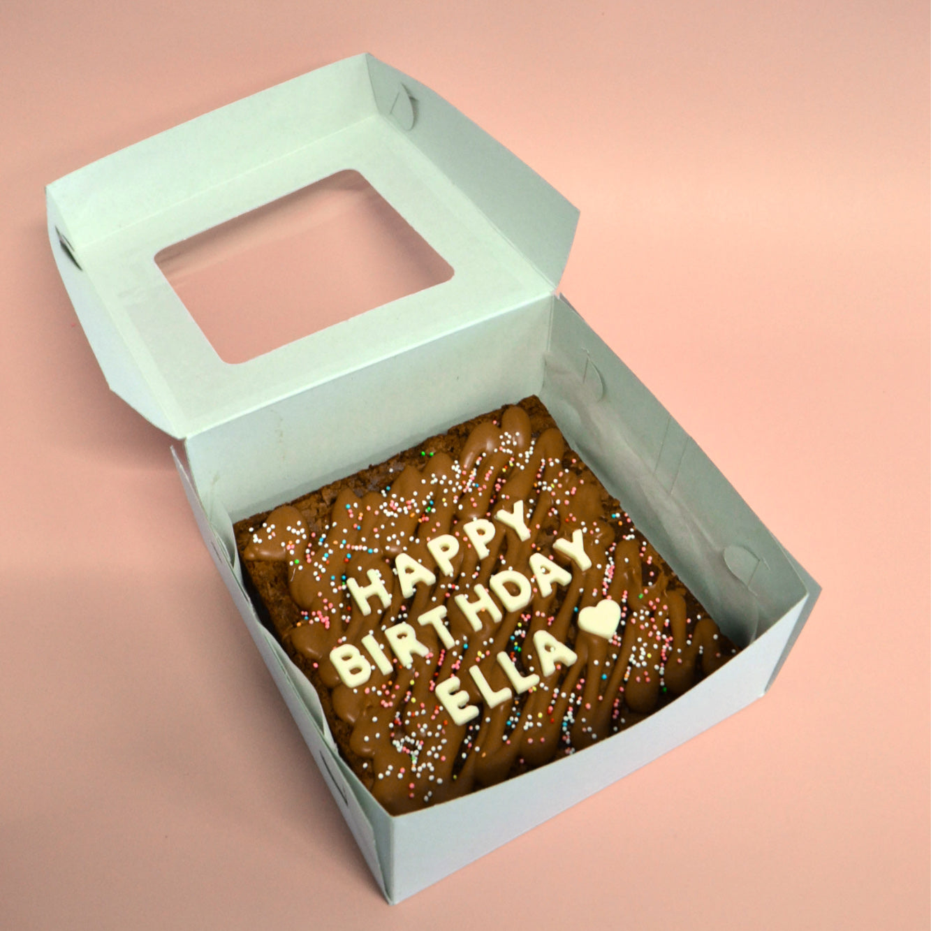 Custom message brownie